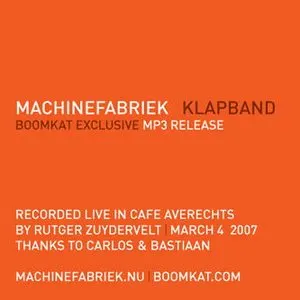 Pochette de Klapband de Machinefabriek