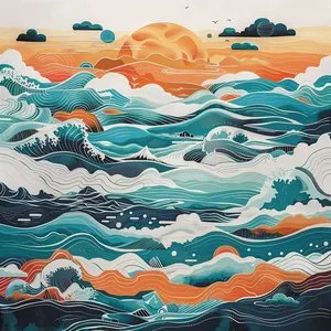 Pochette de Thousand Oceans de Chihei Hatakeyama