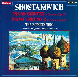 Pochette Piano Quintet in G minor, op. 57 / Piano Trio no. 2 in E minor, op. 67