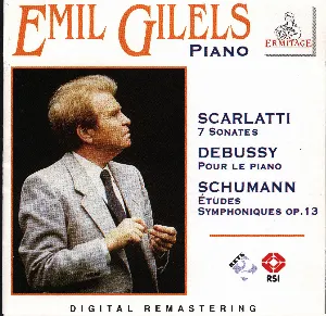 Pochette Scarlatti: 7 Sonates / Debussy : Pour le piano / Schumann : Études symphoniques op. 13