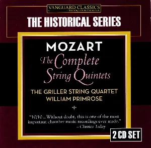 Pochette Mozart: The Complete String Quintets