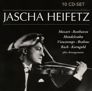 Pochette de Jascha Heifetz 10 CDs de Jascha Heifetz
