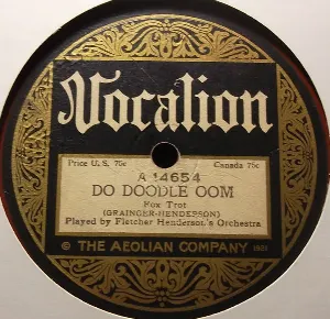 Pochette de Do Doodle Oom / Dicty Blues de Fletcher Henderson and His Orchestra