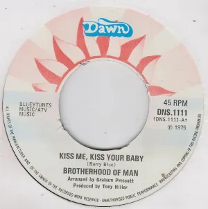 Pochette Kiss Me, Kiss Your Baby / Put Out the Fire