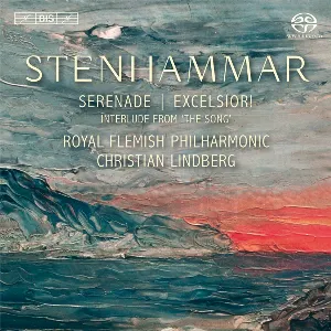 Pochette de Serenade / Excelsior! / Interlude from "The Song" de Christian Lindberg - Wilhelm Stenhammar - Antwerp Symphony Orchestra