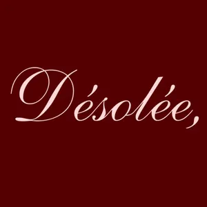 Pochette de Désolée de Mentissa