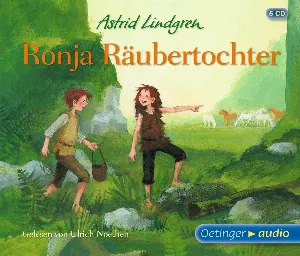 Pochette de Ronja Räubertochter de Astrid Lindgren