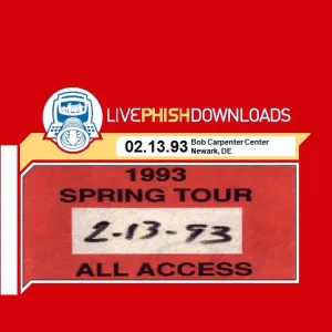 Pochette de 1993-02-13: Bob Carpenter Center, University of Delaware, Newark, DE, USA de Phish