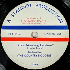 Pochette de Your Morning Feature / Gracie La Groove (That Platter Spinnin' Gal) de Spike Jones and His City Slickers