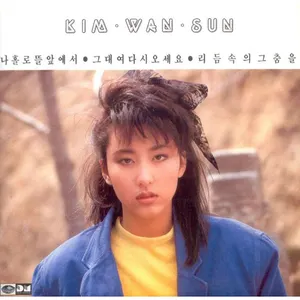 Pochette de 나홀로 뜰 앞에서 (재발매) de Kim Wan Sun
