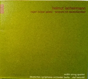 Pochette de Reigen Seliger Geister, Tanzsuite Mit Deutschlandlied de Deutsches Symphonie‐Orchester Berlin - Arditti Quartet