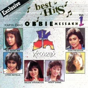 Pochette de Best Hits Obbie Messakh Vol 1 de Dian Piesesha - Helen Sparingga - Obbie Messakh - Ria Angelina - Heidy Diana - Lydia Natalia