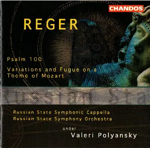 Pochette Psalm 100 / Variations and Fugue on a Theme of Mozart