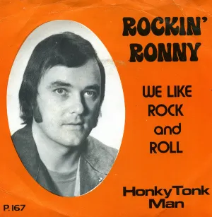 Pochette de We Like Rock and Roll / Honky Tonk Man de John Spencer