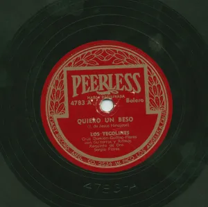 Pochette de Quiero un beso / Cariño de Los Tecolines - Sergio Flores