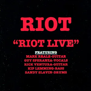 Pochette Riot Live