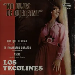 Pochette de No dejes de quererme de Los Tecolines