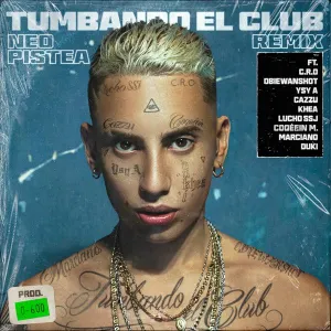 Pochette de Tumbando el club (remix) de Cazzu - Duki - KHEA