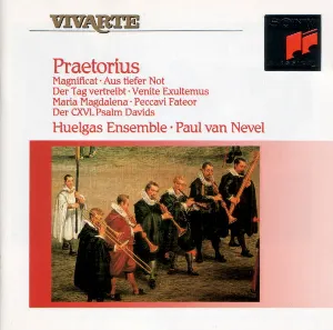 Pochette de Magnificat / Aus tiefer Not / Der Tag vertreibt / Venite Exultemus / Maria Magdalena / Peccave Fateor / Der CXVI. Psalm Davids de Michael Praetorius - Huelgas Ensemble - Paul Van Nevel