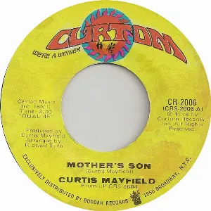 Pochette Mother’s Son / Love Me (Right in the Pocket)