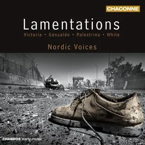 Pochette de Lamentations de Tomás Luis de Victoria - Giovanni Pierluigi da Palestrina - Carlo Gesualdo