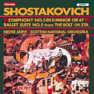 Pochette Symphony no. 5 in D minor, op. 47 / Ballet Suite no. 5 from 