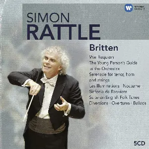 Pochette Simon Rattle: Britten