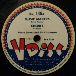Pochette de Music Makers / Cherry / Two O’Clock Jump de Harry James and His Orchestra