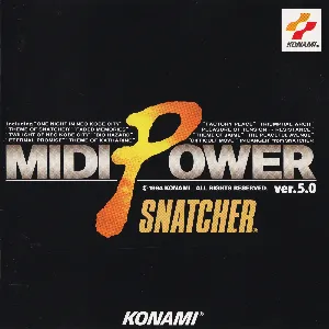 Pochette de MIDI Power ver. 5.0 de Konami Kukeiha Club