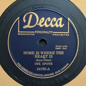Pochette de Home Is Where the Hearts Is / Sincerely Yours de The Ink Spots