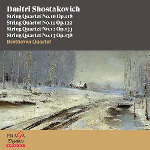 Pochette de Dmitri Shostakovich: String Quartets Nos. 10, 11, 12 & 13 de Dmitri Shostakovich