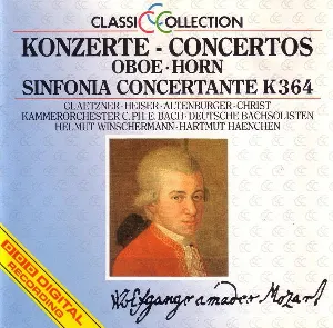 Pochette Konzerte: Oboe / Horn / Sinfonia Concertante K. 364