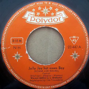 Pochette de Jolly Joy hat einen Boy / Es zieht ein Spielmann durch das Land de Werner Müller und sein Orchester