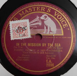 Pochette de In the Mission by the Sea / A Little White Lighthouse de Tommy Dorsey and His Orchestra