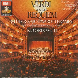 Pochette de Requiem de Samuel Ramey - Luciano Pavarotti - Orchestra del Teatro alla Scala di Milano - Coro del Teatro alla Scala di Milano - Cheryl Studer - Riccardo Muti - Giuseppe Verdi
