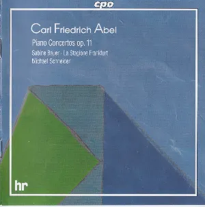 Pochette de Piano Concertos, op. 11 de Carl Friedrich Abel - La Stagione Frankfurt - Michael Schneider