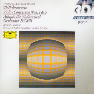 Pochette Violinkonzerte nos. 1 & 5 / Adagio für Violine und Orchester KV 261