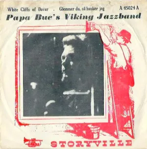Pochette de White Cliffs of Dover / Glemmer Du, Så Husker Jeg de Papa Bue’s Viking Jazzband