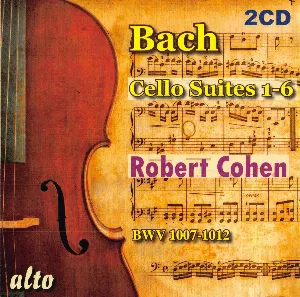 Pochette Cello Suites 1-6, BWV 1007-1012