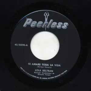 Pochette de Te amare toda la vida / Dicen de ti de Lola Beltrán