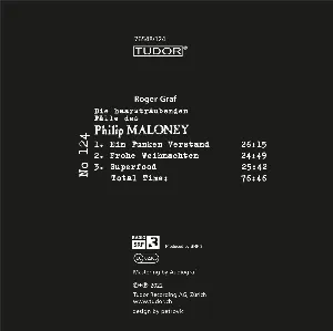 Pochette de Die haarsträubenden Fälle des Philip Maloney, N° 124 de Roger Graf