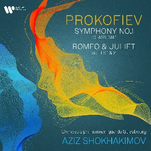 Pochette de Symphony no. 1 “Classical” / Romeo & Juliet Suites 1 & 2 de Sergei Prokofiev - Orchestre philharmonique de Strasbourg