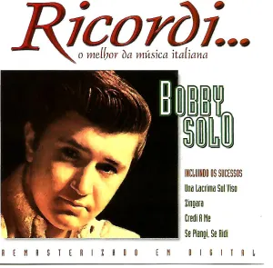 Pochette de Ricordi...(o melhor da música italiana) de Bobby Solo