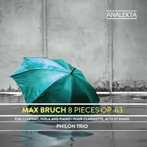 Pochette de 8 Pieces, op. 83 de Max Bruch
