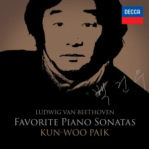 Pochette de Favorite Piano Sonatas de Ludwig van Beethoven - Kun Woo Paik