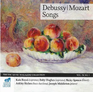 Pochette BBC Music, Volume 26, Number 7: Debussy / Mozart Songs