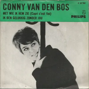 Pochette de Met wie ik hem zie / Ik ben gelukkig zonder jou de Conny Vandenbos