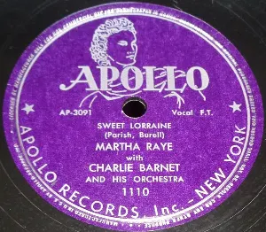 Pochette de Sweet Lorraine / I Cover the Waterfront de Charlie Barnet and His Orchestra