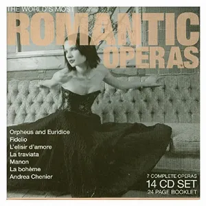 Pochette de Romantic Opera de Giacomo Puccini - Giuseppe Verdi