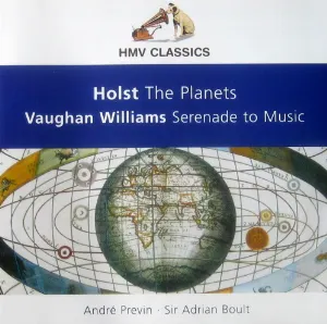 Pochette Holst: The Planets / Vaughan Williams: Serenade to Music